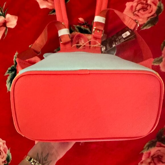 VERY RARE Disney Loungefly Minnie Mouse Sweet Treats Ice Cream Mini Backpack NWT - Picture 9 of 15